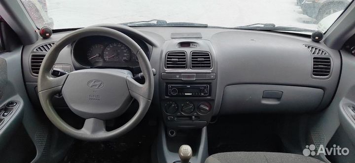 Hyundai Accent 1.5 МТ, 2008, 245 000 км