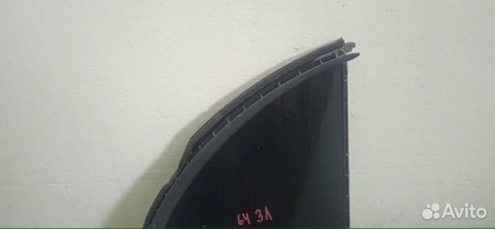 Стекло заднее левое Nissan Micra K12E CR12DE 2007