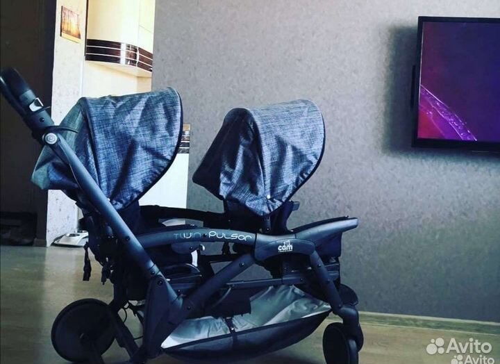Коляска для двойни