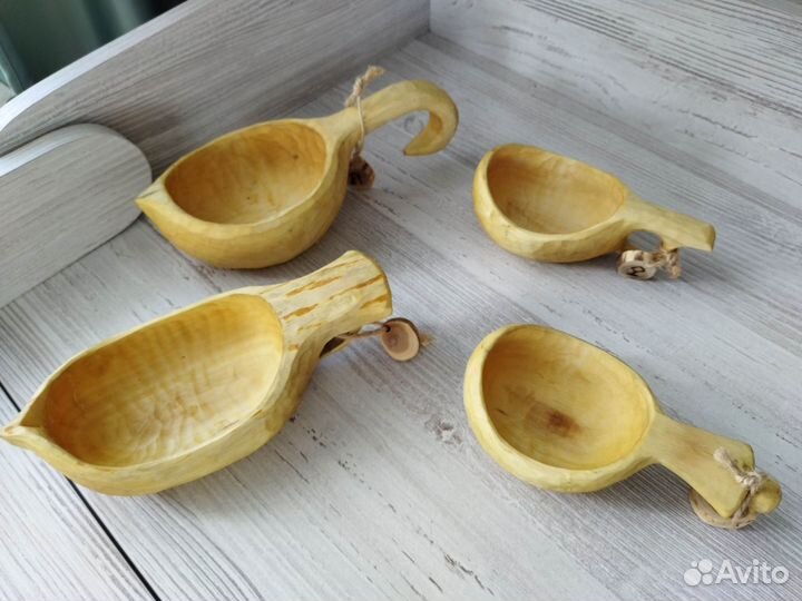 Кружка деревянная кукса