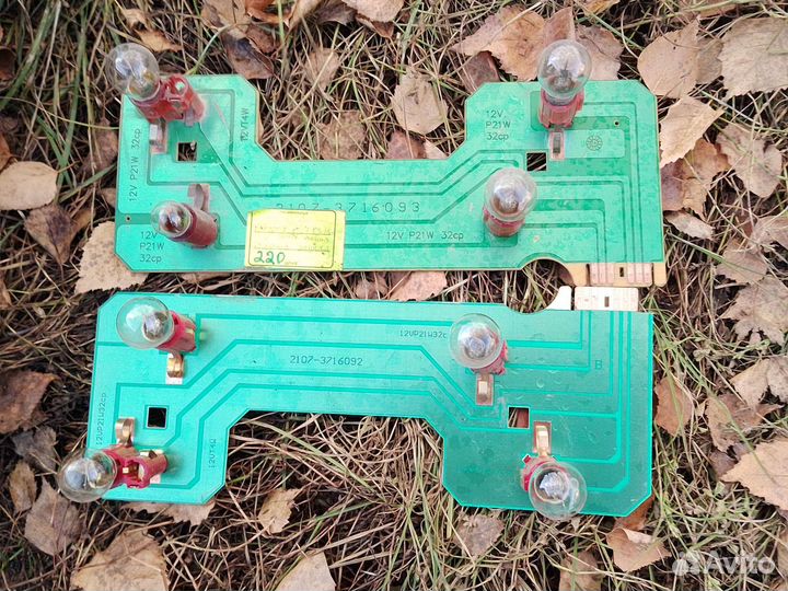 Плата задняя ваз2107