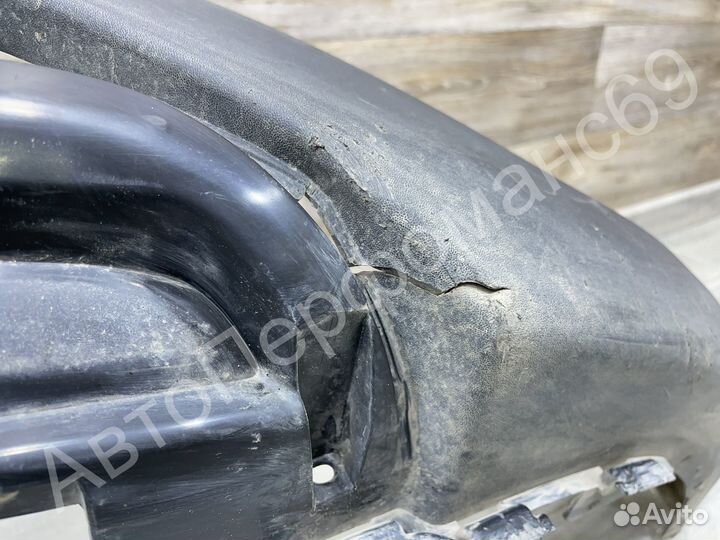 Спойлер переднего бампера Santa Fe 3 (2012-2016)