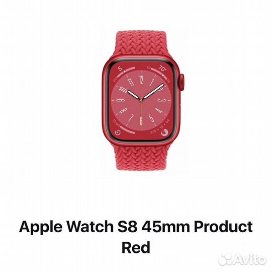 Apple watch S8 45mm Product Red Новые / Оригинал