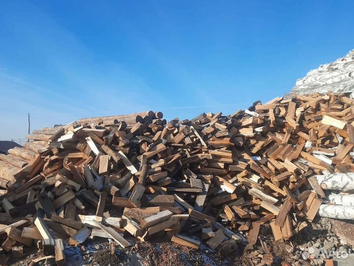 Дрова сухие сосна лиственница