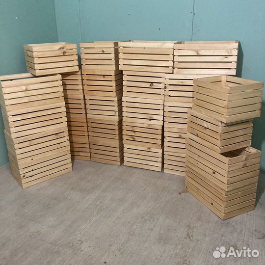 Ящик деревянный реечный