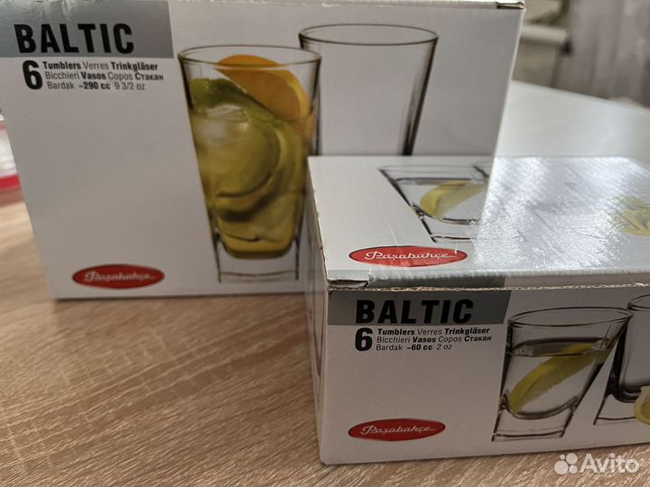 Набор стаканы и стопки Baltic