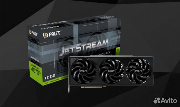 RTX 4070 Ti JetStream/GameRock OC новая видеокарта