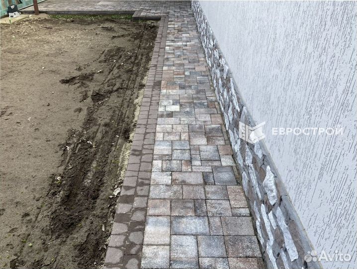 Тротуарная плитка с завода