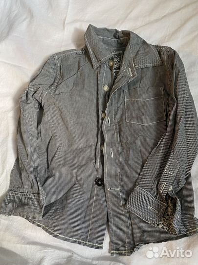 Рубашка zara на мальчика 98