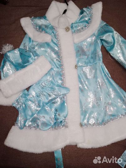 Костюм Снегурочка на 4 года