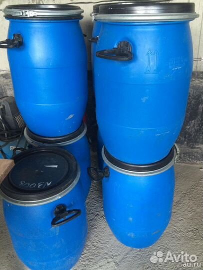 Бочка пластиковая 40 - 250 литров