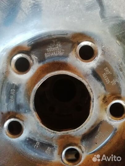 Продаю штампованные диски WAG 16R (61/2Jx16 H2)