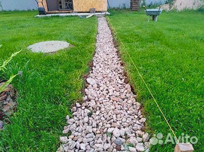 Щебень. Фал