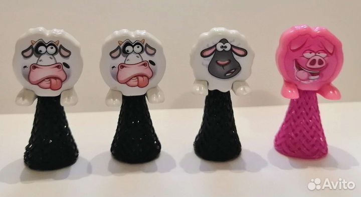 Игрушки фигурки из киндерсюрпризов и свитбоксов