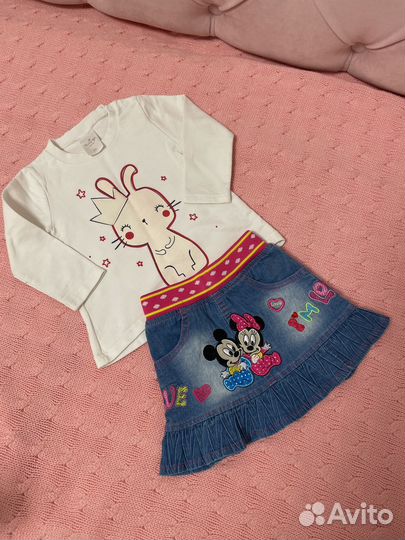 Вещи пакетом на девочку 86 hm babygo