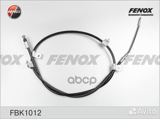 Трос стояночного тормоза, R, бараб. мех. * 1585