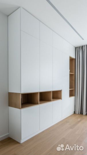 Шкаф распашной встроенный на заказ