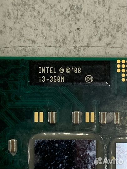 Процессор для ноутбука PGA988 Intel Core i3-350M