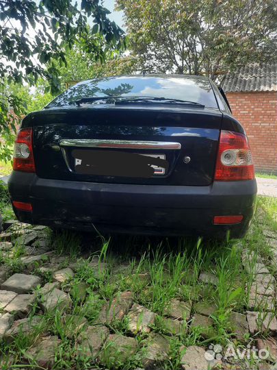 Задний заводской бампер priora 1 хэтчбек б/у