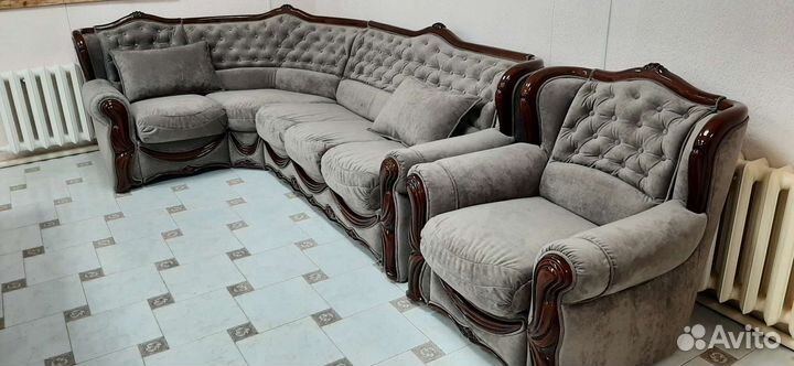 Перетяжка мягкой мебели