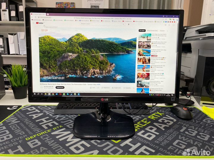 Монитор LG (23 дюйма, IPS матрица, hdmi)