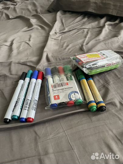 Магнитно маркерная доска. + маркеры