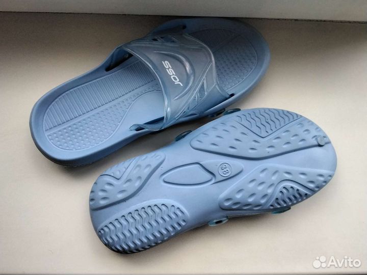 Шлепки для бассейна 38 размер