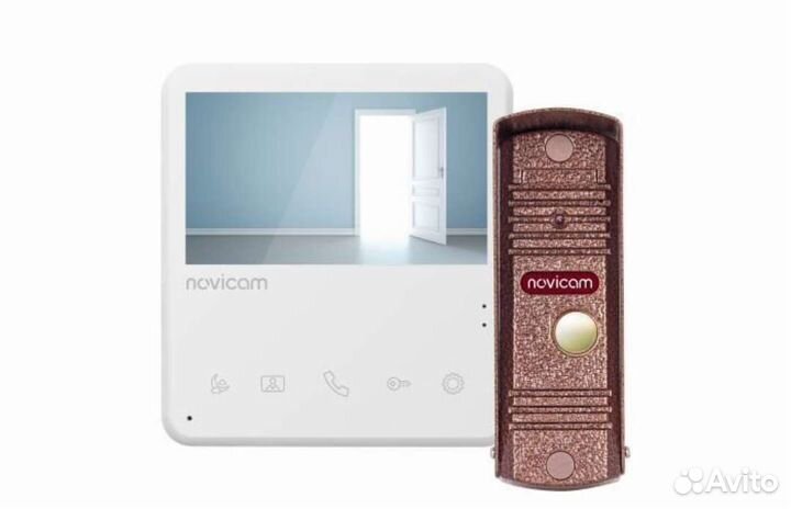 Домофон комплект 4 дюйма с гарантией