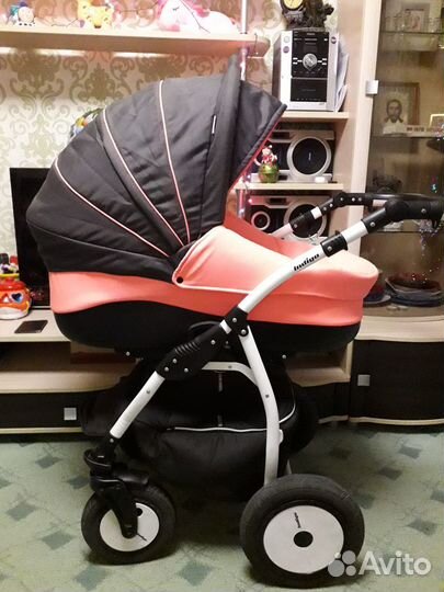 Коляска 2 в 1 индиго