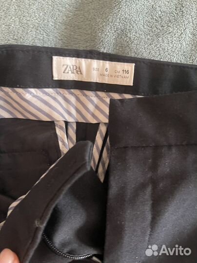 Рубашка и брюки на мальчика 116 Zara