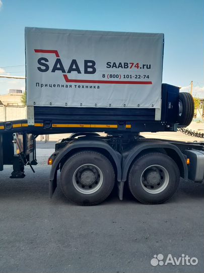 Полуприцеп трал (тяжеловоз) Saab 9891, 2023