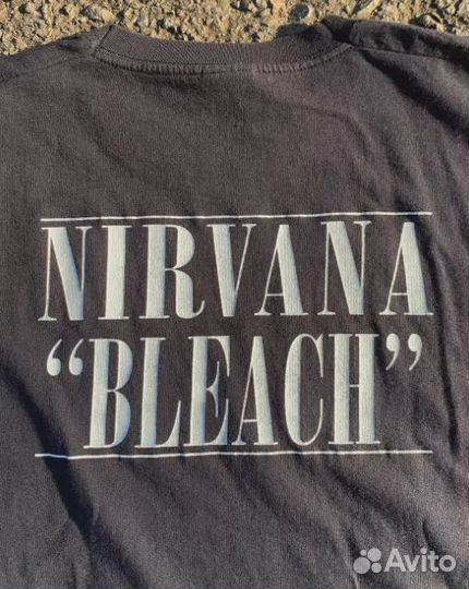 Футболка Nirvana Bleach 1989