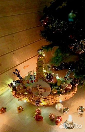 Ёлочные игрушки ручной работы