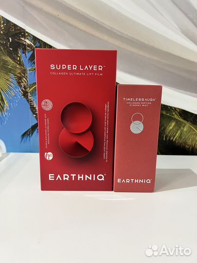 Тающий коллаген и пептидный мист Earthniq Корея