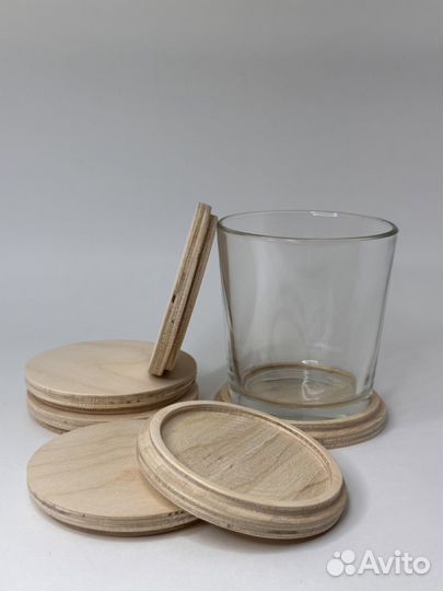 Крышки для свечей в стакане