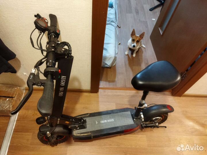 Самокат взрослый электрический бу