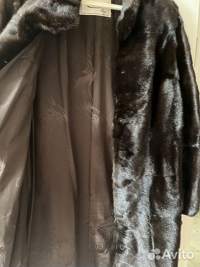 Шуба норковая 42 44 поперечка