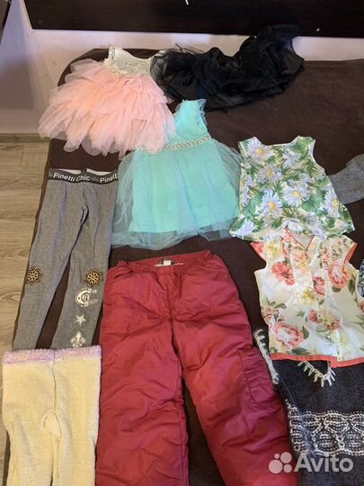 Пакет вещей для девочки 104-110