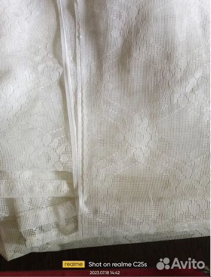 Занавески тюль 2 шт. 2 х 1,5 м