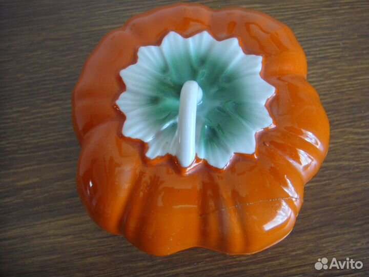 Сахарница тыковка фарфоровый з-д Вербилки