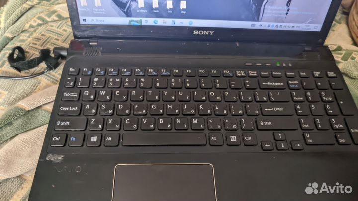 Ноутбук sony vaio