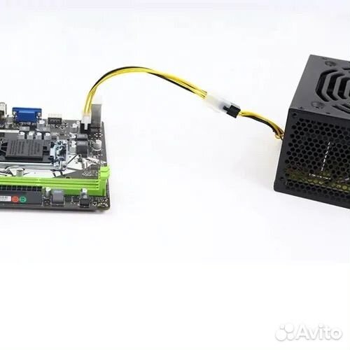 Кабель удлинитель питания CPU 4pin-4pin