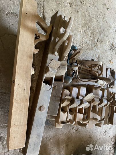 Столярный инструмент СССР (рубанки фуганки)