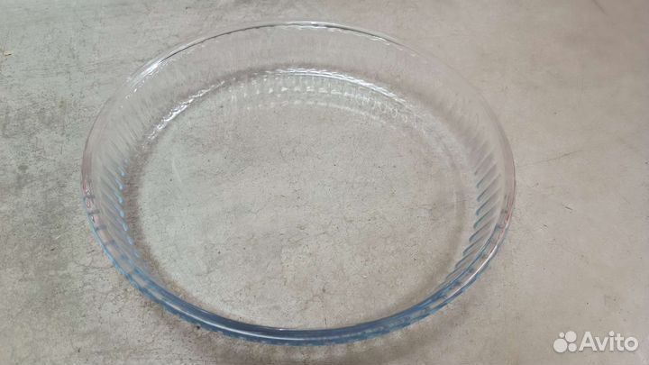 Стеклянная форма блюдо для запекания BorCam