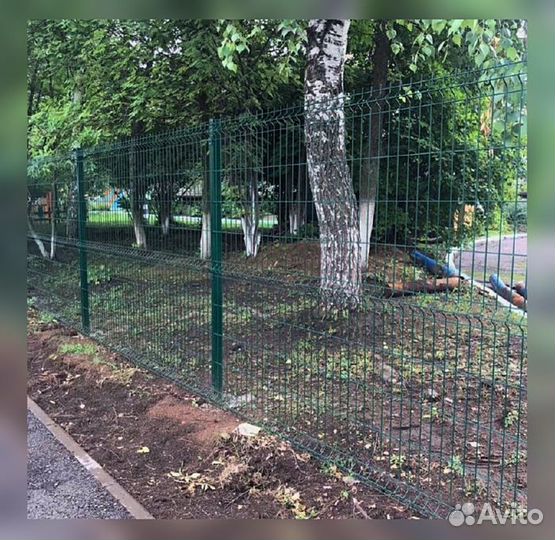 Металлический забор