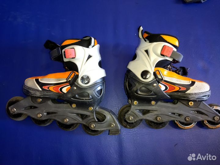 Детские коньки ролики 2 в 1 размер 33-36