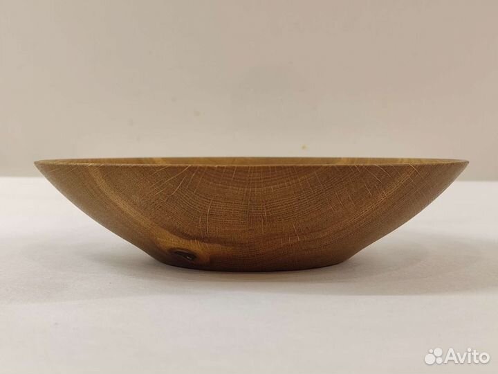 Деревянная тарелка