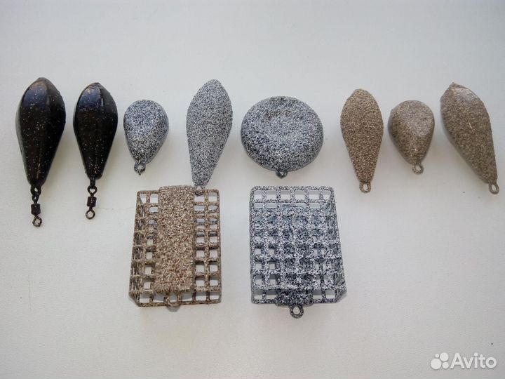 Формы и краска для грузил и кормушек