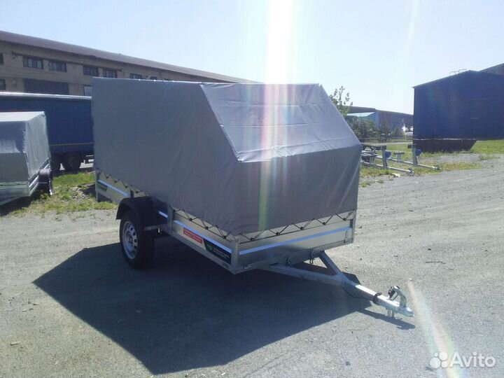 Прицеп Титан 3515-03 R16 нива (3.5*1.5*0.3м) цинк