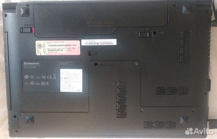 Ноутбук lenovo b475